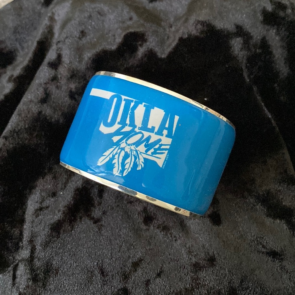 Rustic Cuff -Okla Home Cuff